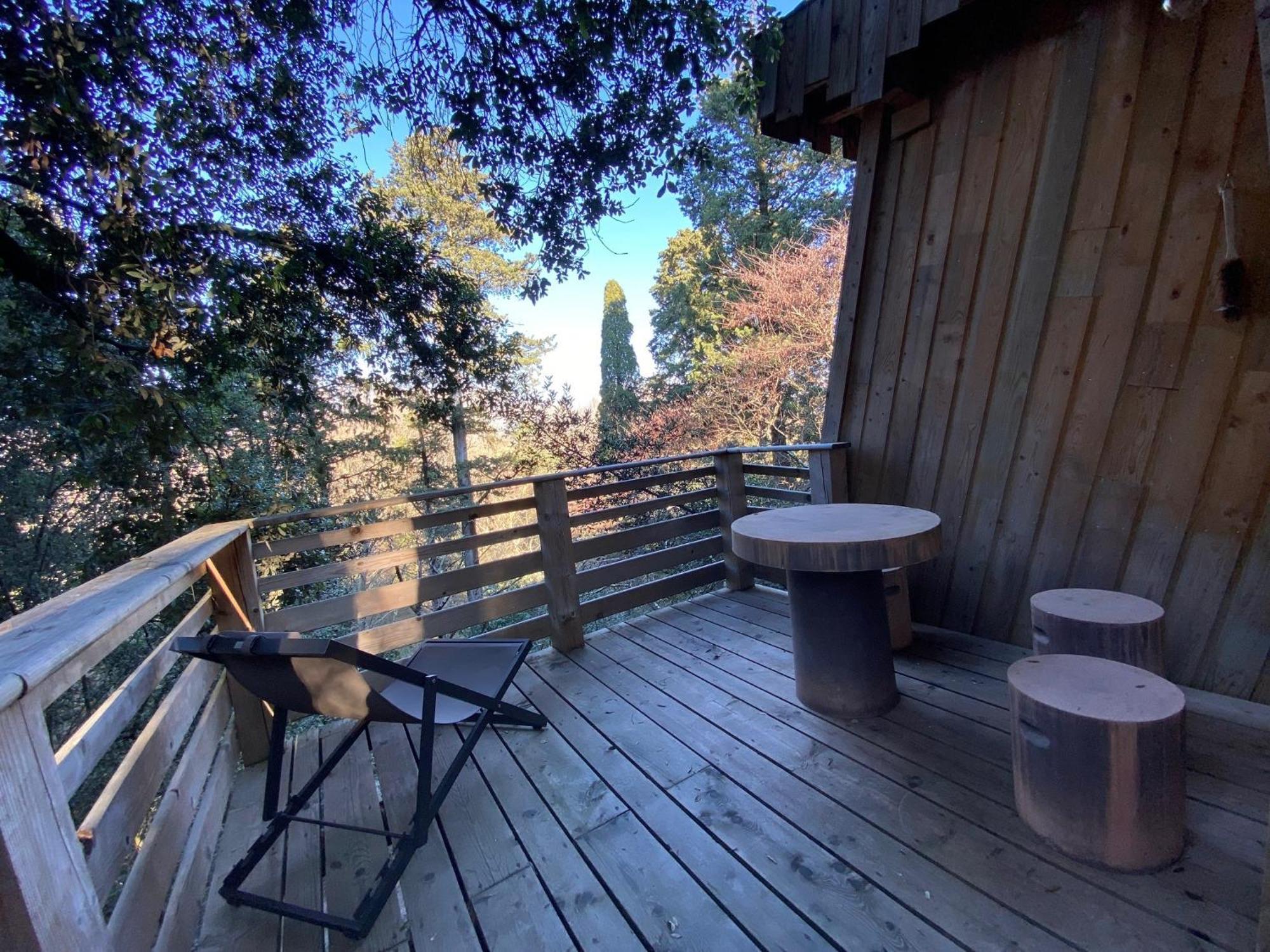 Les Cabanes Dans Les Bois Logis Hotel Villedubert Zewnętrze zdjęcie