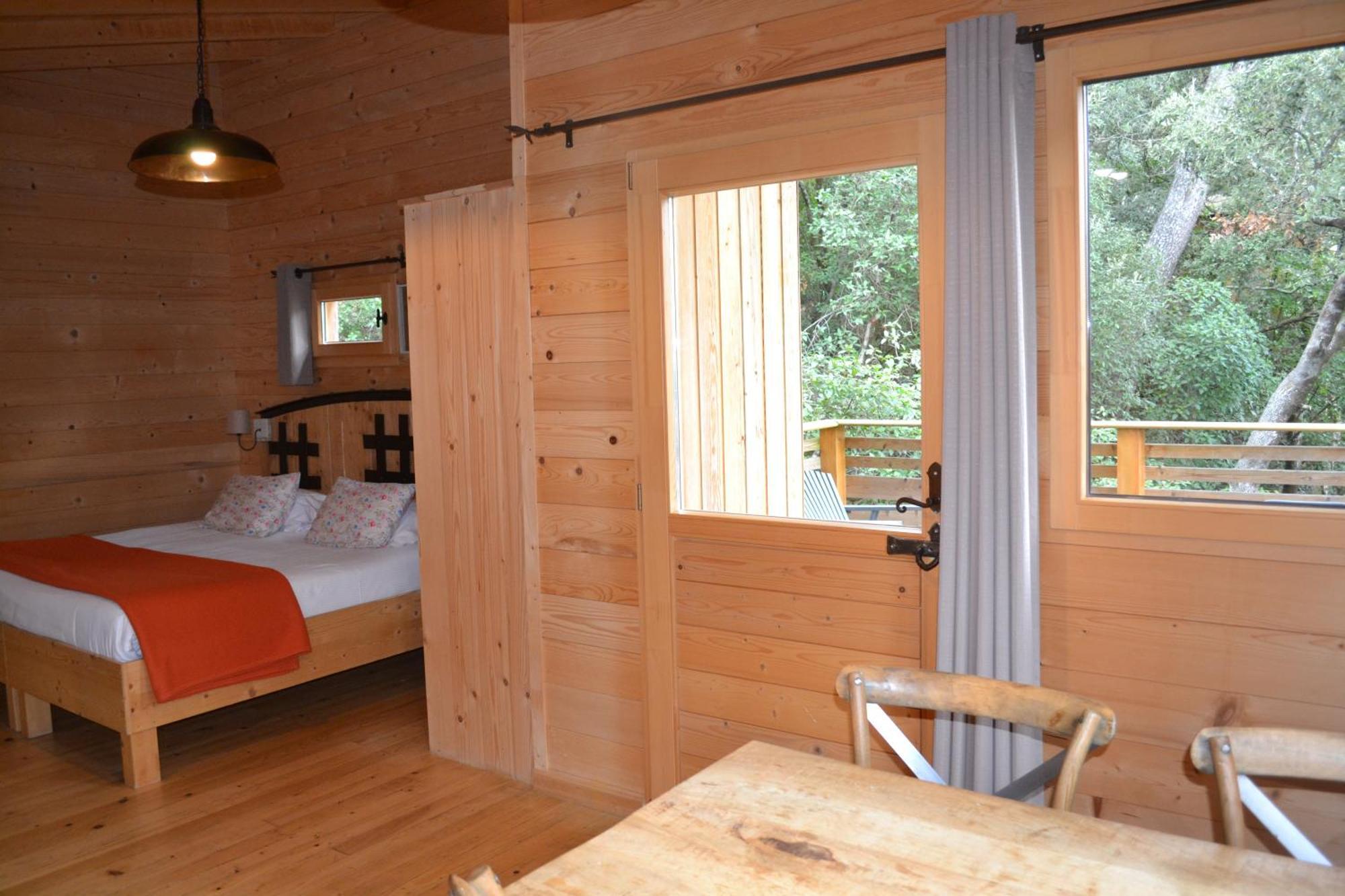 Les Cabanes Dans Les Bois Logis Hotel Villedubert Zewnętrze zdjęcie