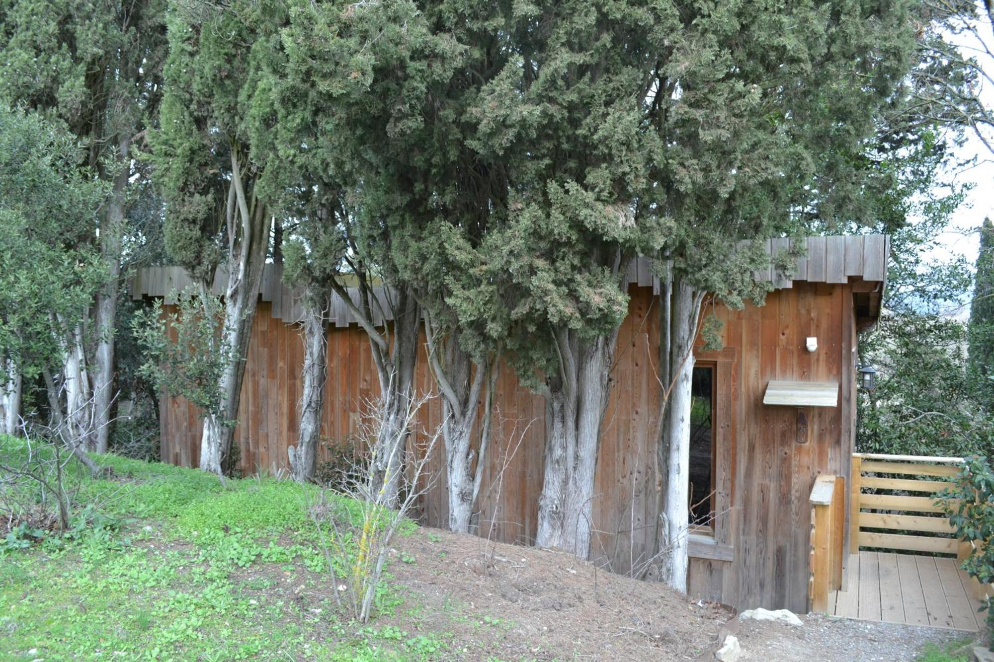 Les Cabanes Dans Les Bois Logis Hotel Villedubert Zewnętrze zdjęcie