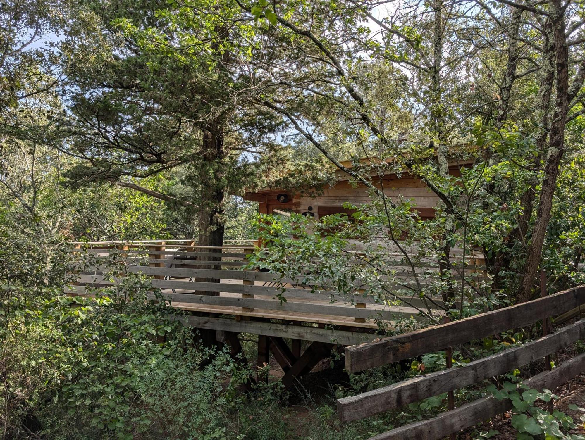 Les Cabanes Dans Les Bois Logis Hotel Villedubert Zewnętrze zdjęcie