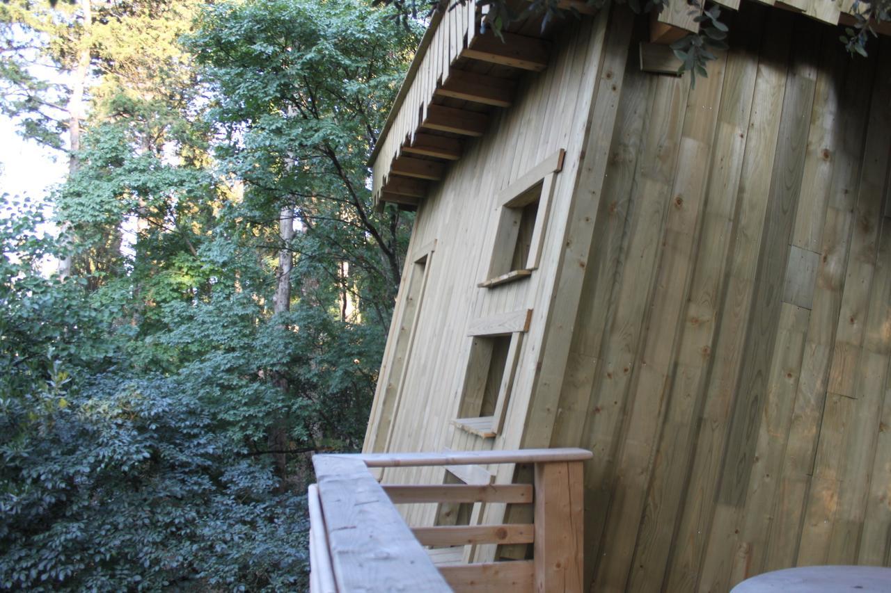 Les Cabanes Dans Les Bois Logis Hotel Villedubert Zewnętrze zdjęcie