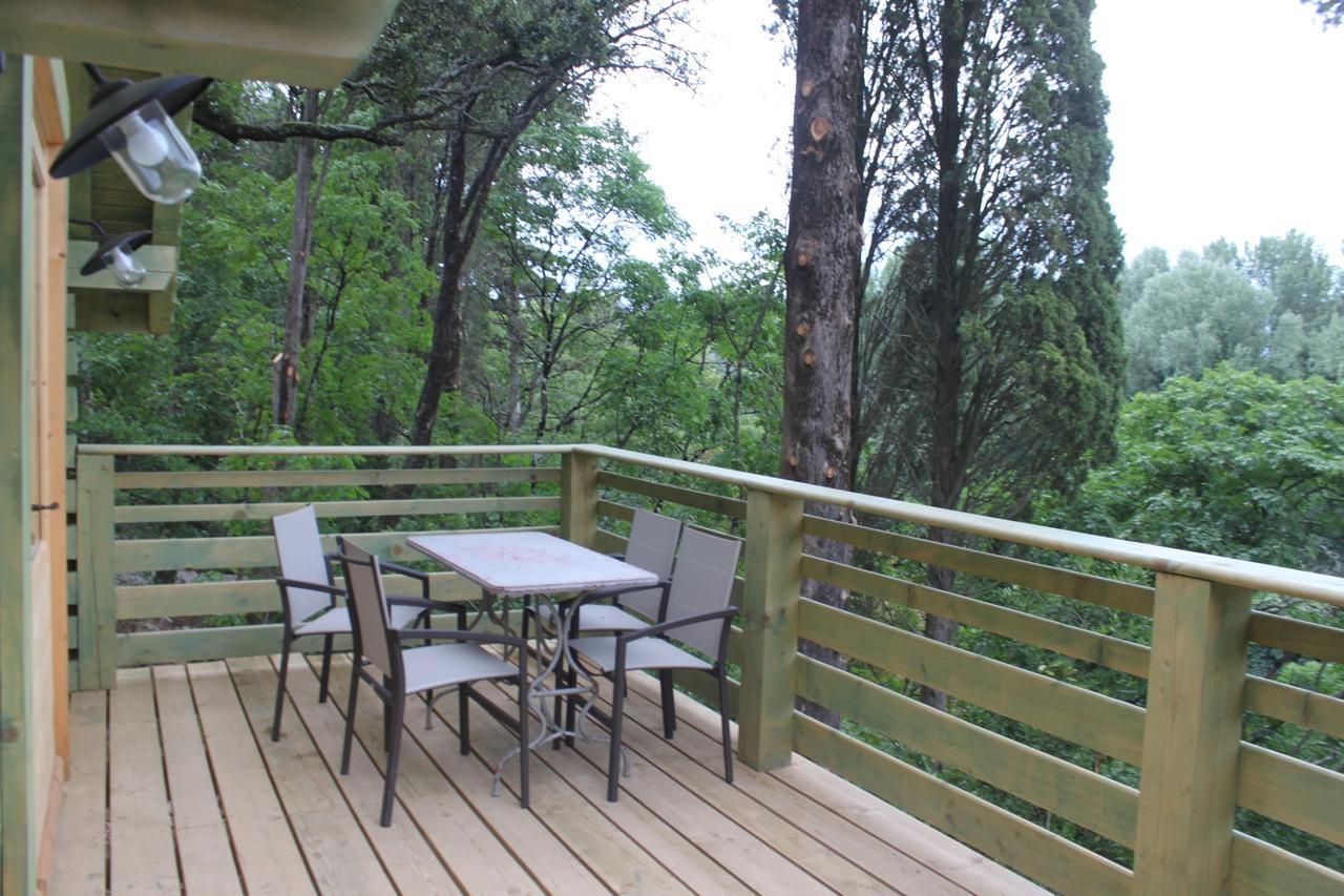 Les Cabanes Dans Les Bois Logis Hotel Villedubert Zewnętrze zdjęcie