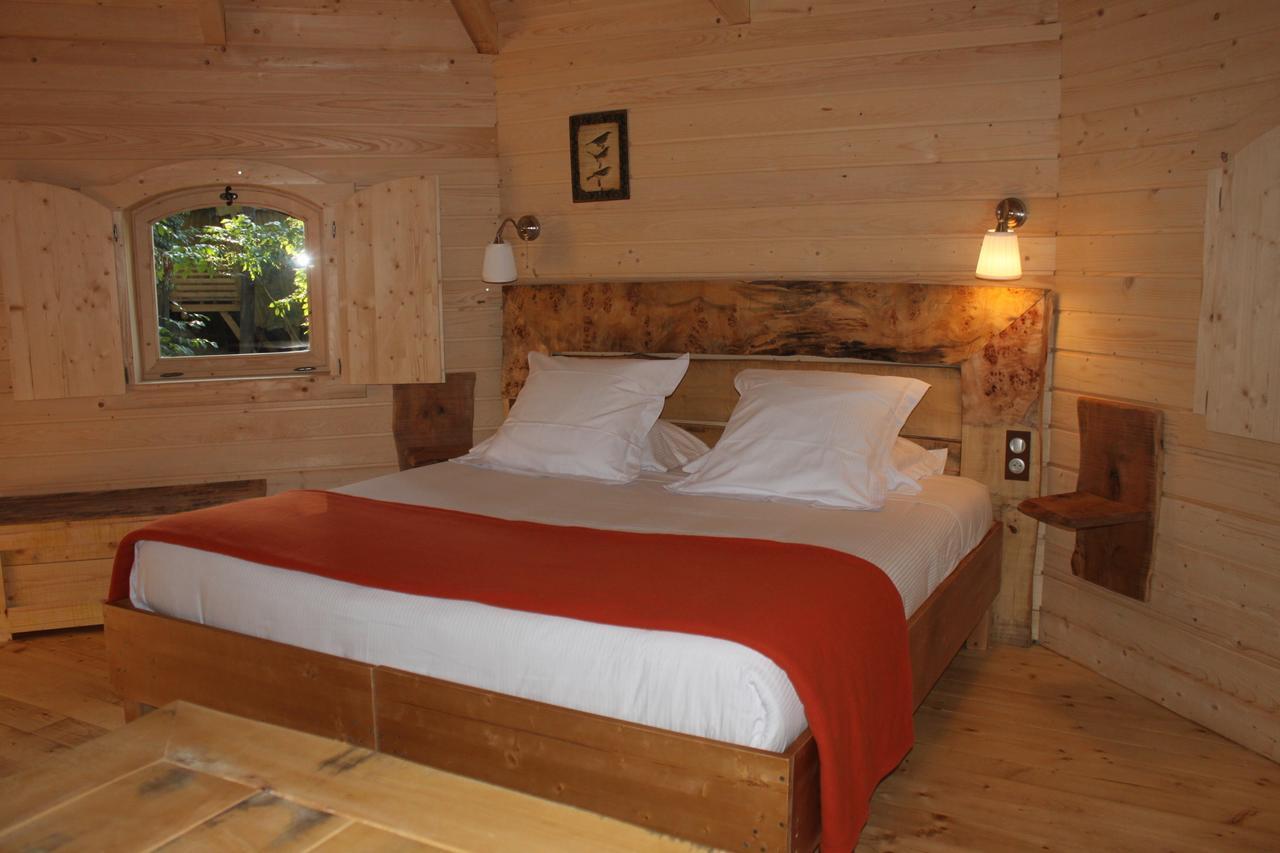 Les Cabanes Dans Les Bois Logis Hotel Villedubert Pokój zdjęcie