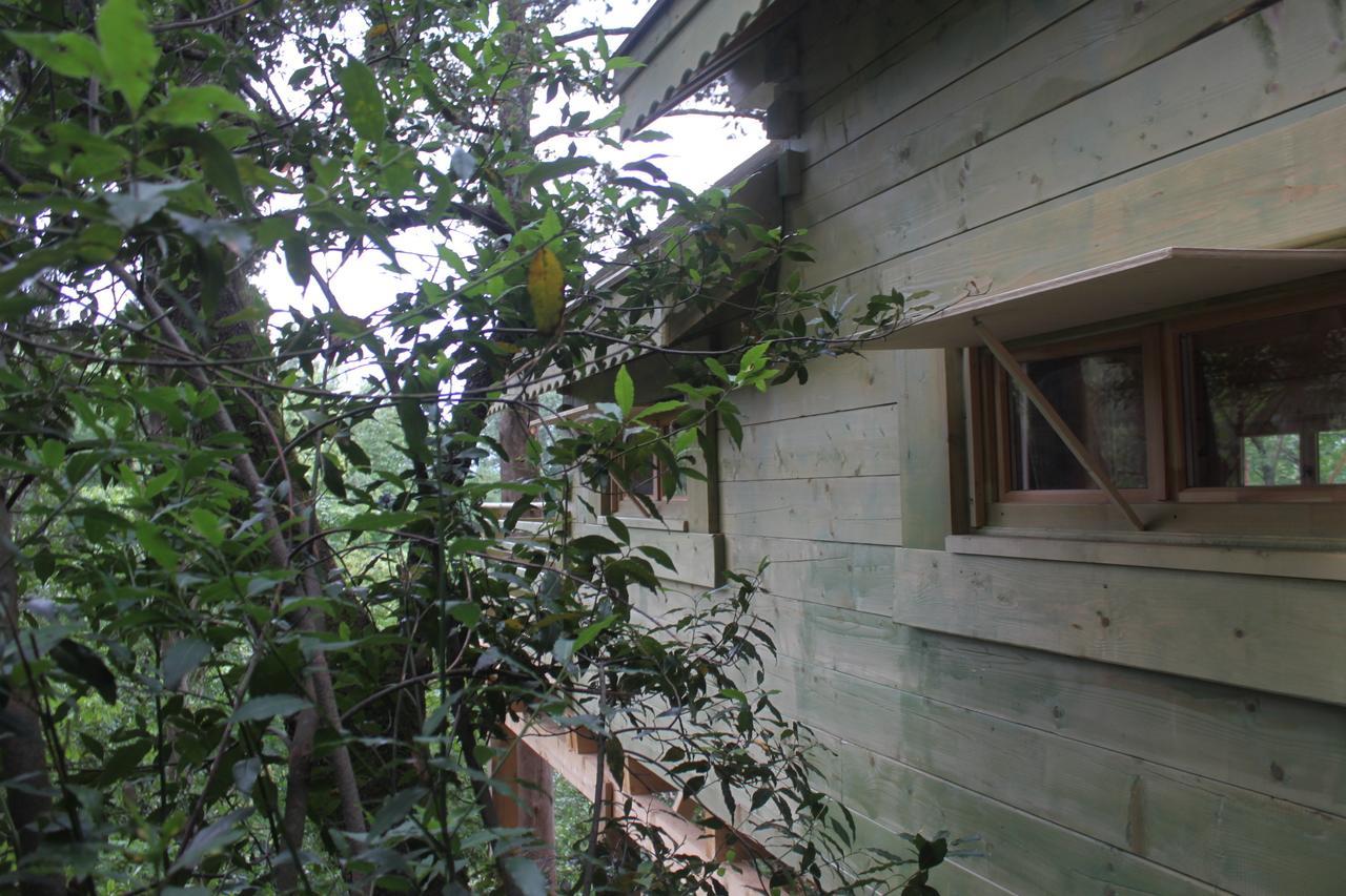 Les Cabanes Dans Les Bois Logis Hotel Villedubert Zewnętrze zdjęcie