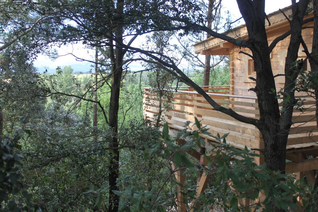 Les Cabanes Dans Les Bois Logis Hotel Villedubert Zewnętrze zdjęcie