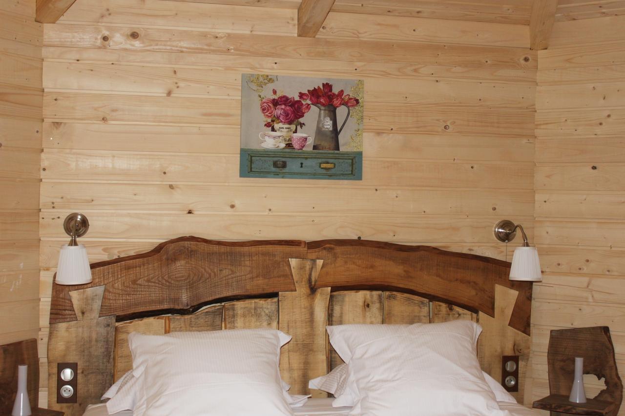 Les Cabanes Dans Les Bois Logis Hotel Villedubert Pokój zdjęcie